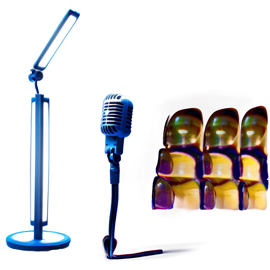 Microphone In Spotlight Png 53 PNG image