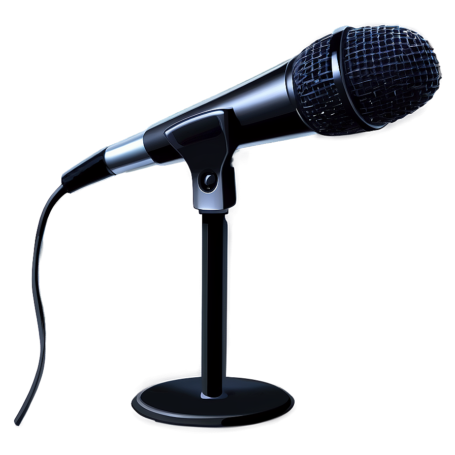 Microphone Silhouette Png Keg75 PNG image