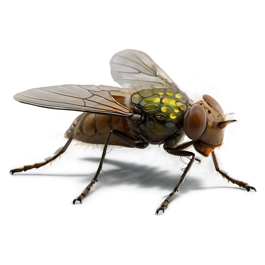 Microscopic View Flies Png Xvk38 PNG image