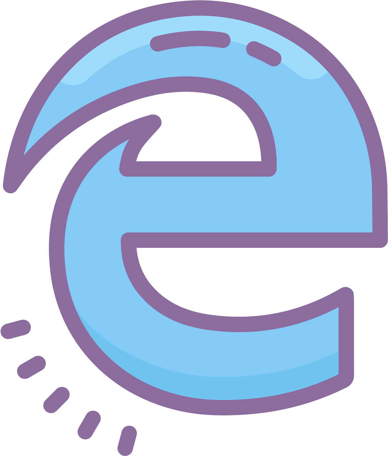 Microsoft Edge Logo Icon PNG image