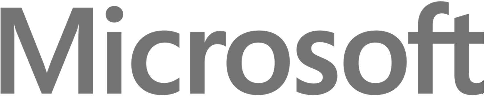 Microsoft Logo Gray Scale PNG image