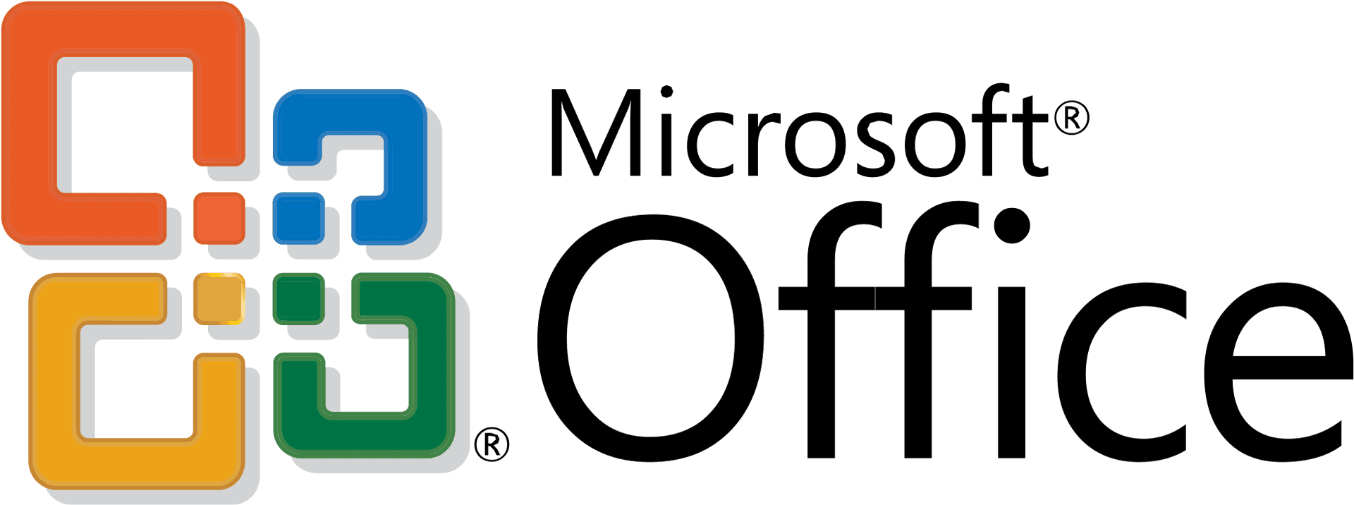 Microsoft Office Classic Logo PNG image