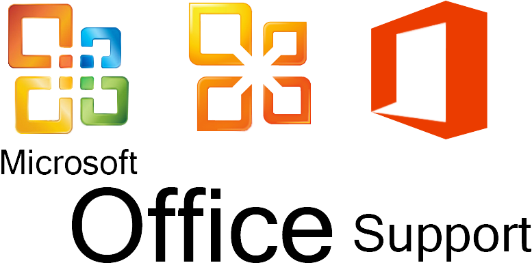 Microsoft Office Support Logo PNG image