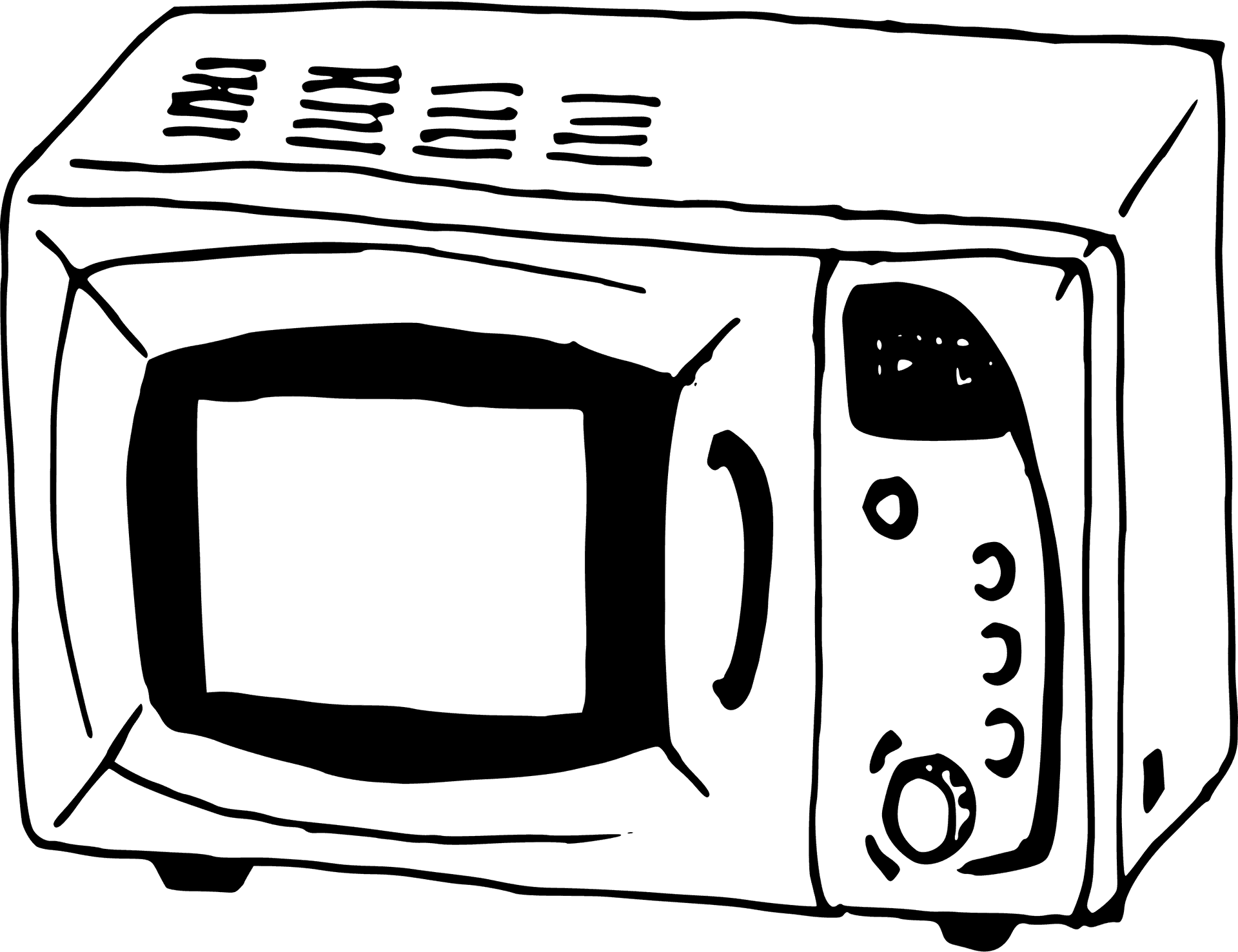 Microwave Oven Sketch.png PNG image