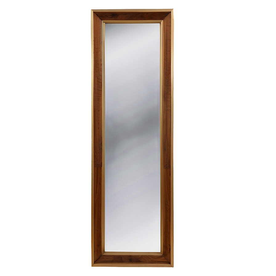 Mid-century Modern Mirror Frame Png 06212024 PNG image