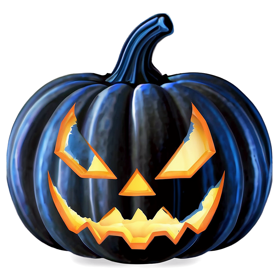 Midnight Black Pumpkin Png Rhv PNG image