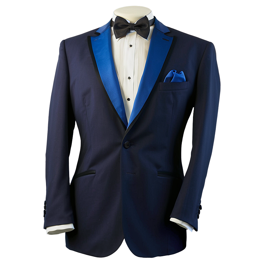 Midnight Blue Tuxedo Png 05242024 PNG image