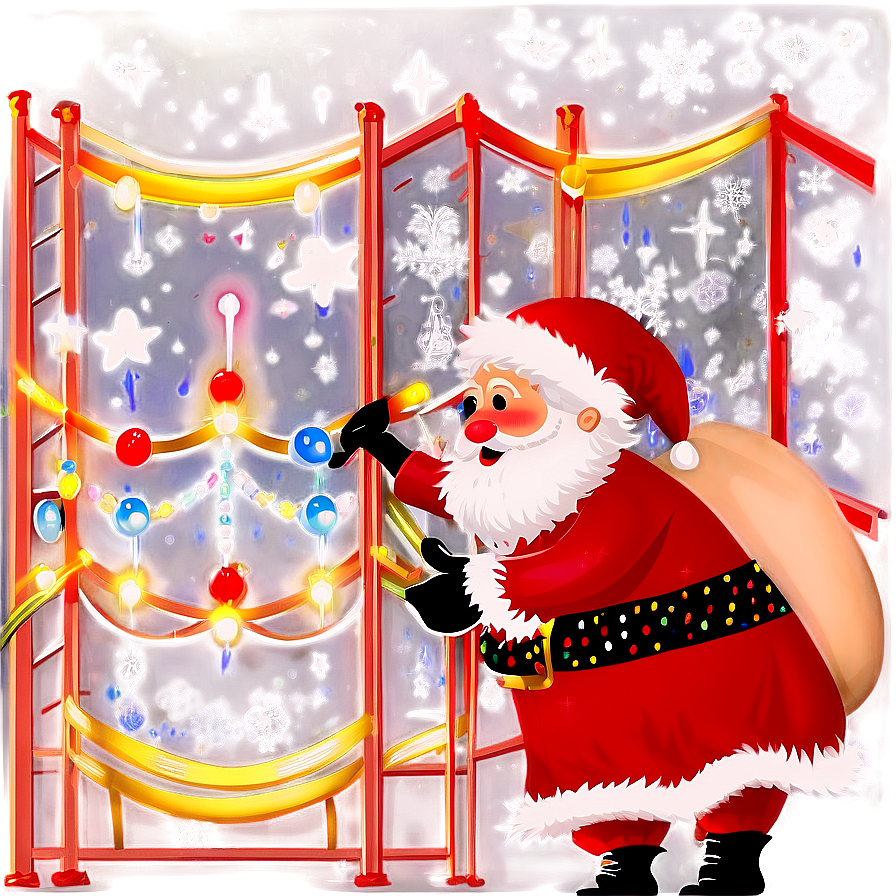 Midnight Santa Claus Png 06252024 PNG image