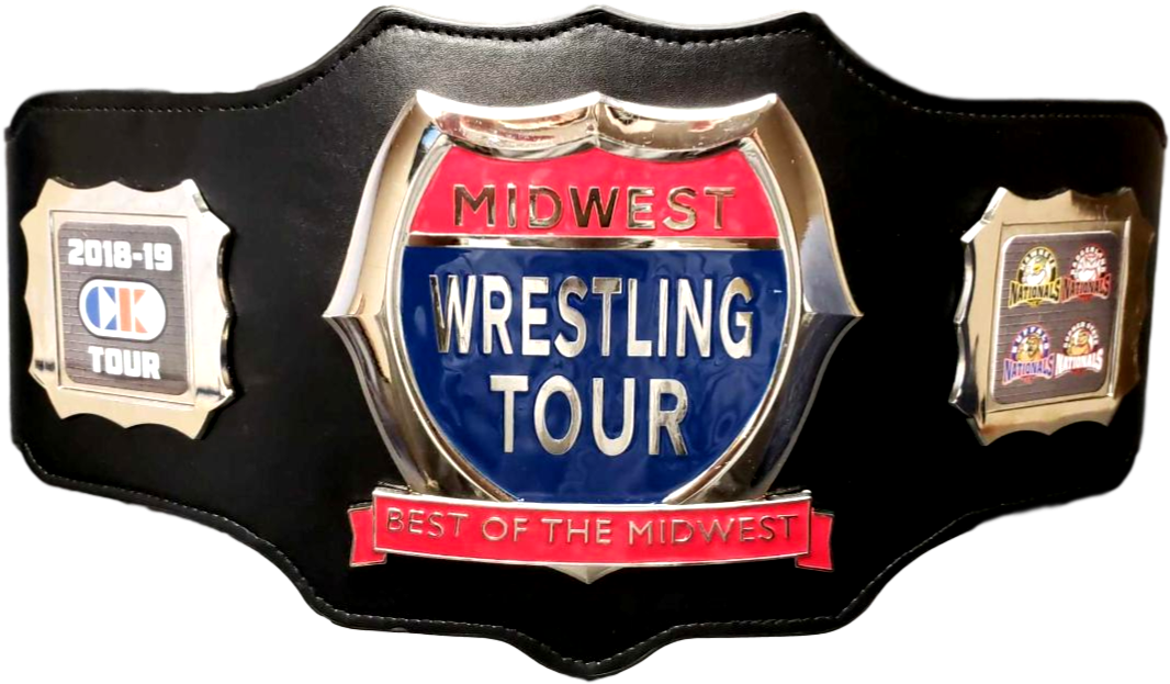 Midwest Wrestling Tour Championship Belt20182019 PNG image