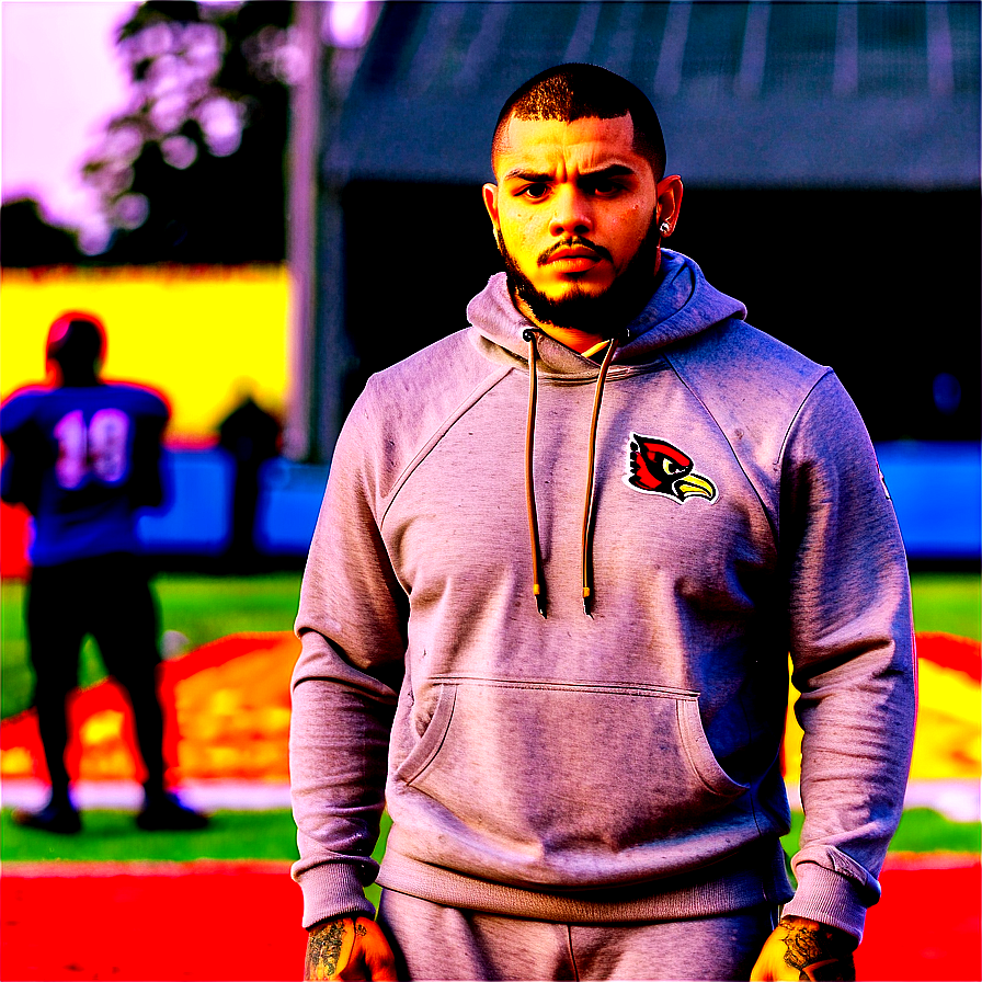 Mike Evans Pre-game Focus Png Jso PNG image