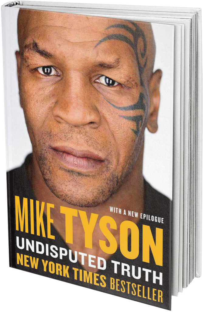 Mike Tyson Undisputed Truth Book Cover PNG image