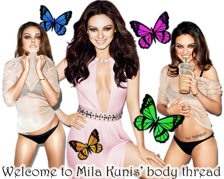 Mila_ Kunis_ Fan_ Collage PNG image