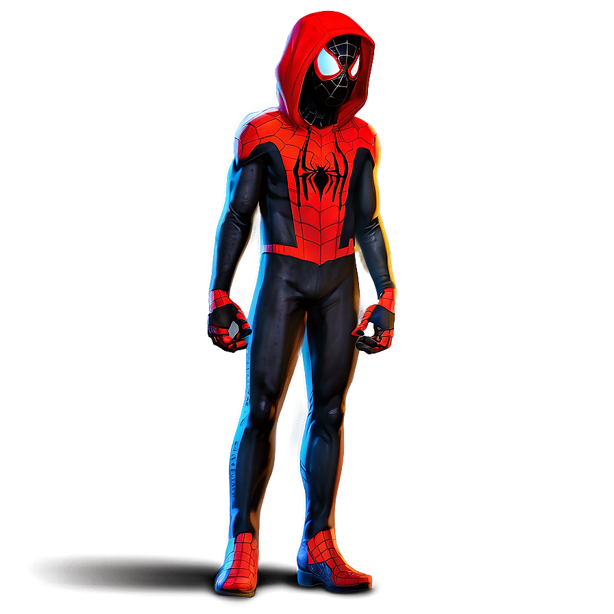 Miles Morales Full Body Png 05032024 PNG image