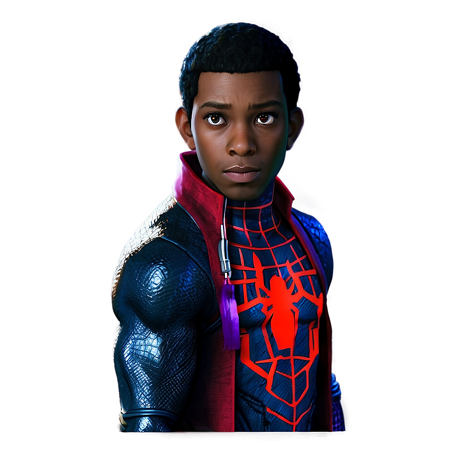 Miles Morales Transparent Background Png Nup PNG image