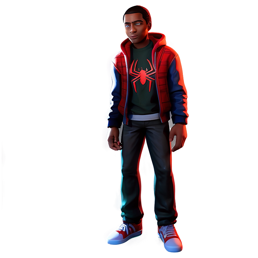 Miles Morales Urban Style Png 05032024 PNG image