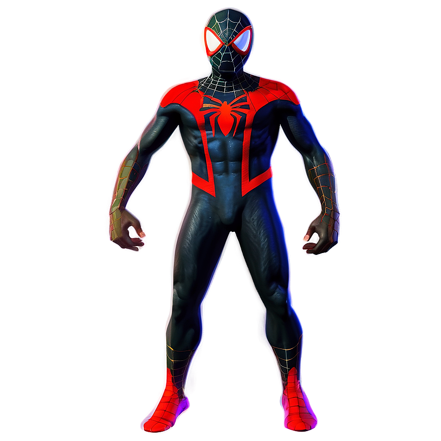 Miles Morales Vs Villains Png Nyh PNG image