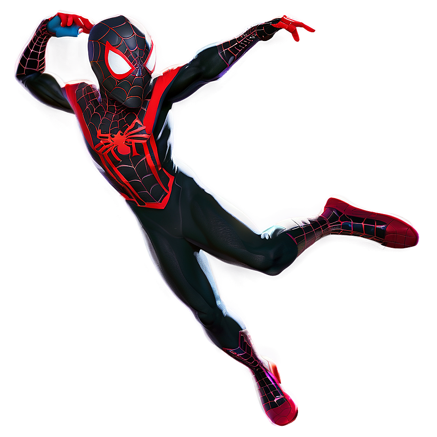 Miles Morales Web Slinging Png 05032024 PNG image