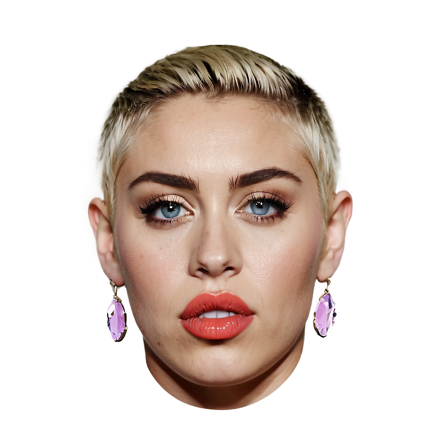 Miley Cyrus Portrait Png 75 PNG image