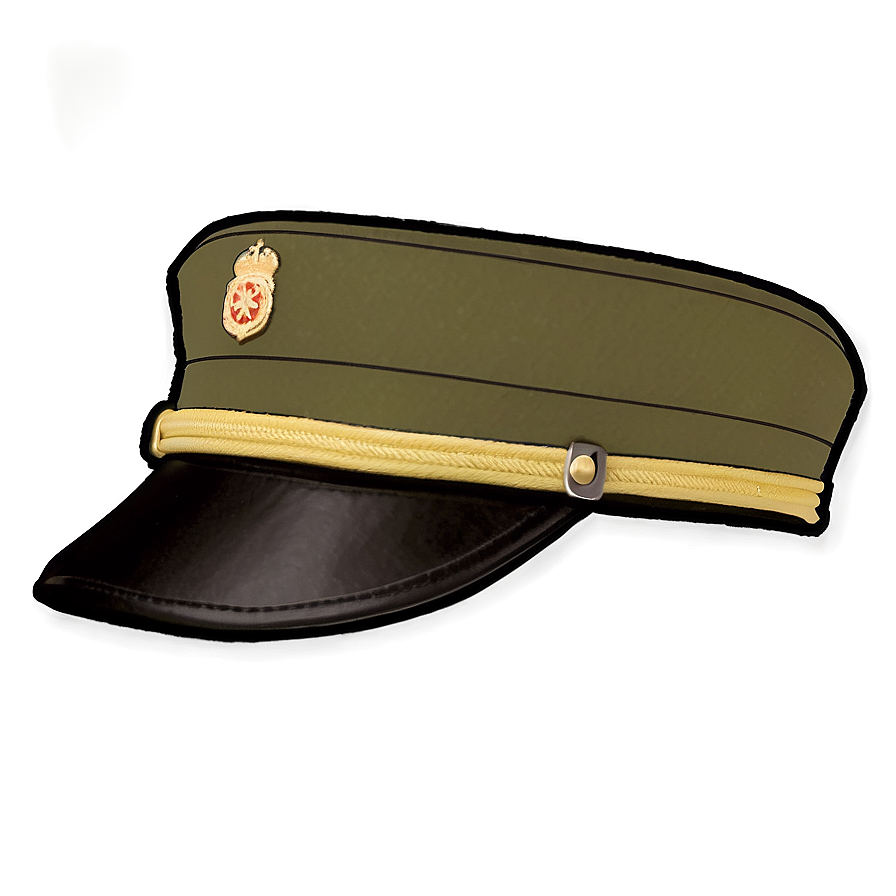 Military Dress Hat Png 06132024 PNG image