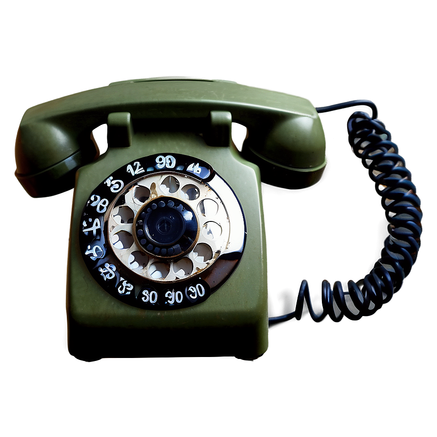 Military Field Rotary Phone Png 42 PNG image