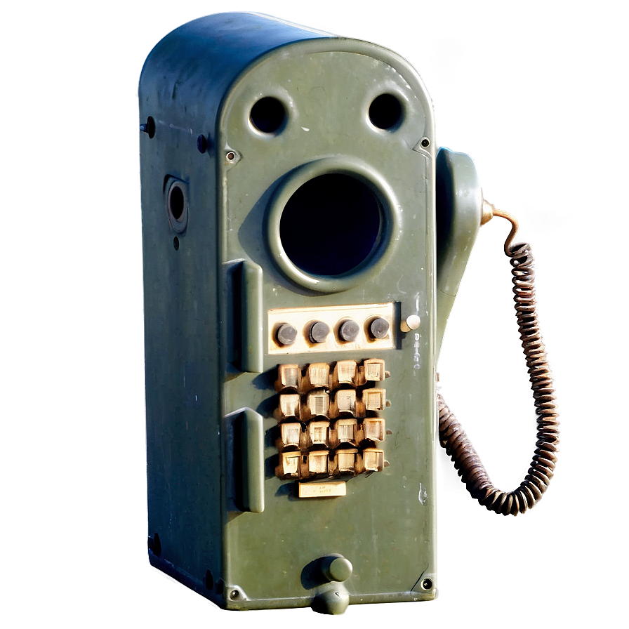 Military Field Telephone Png Qpc PNG image