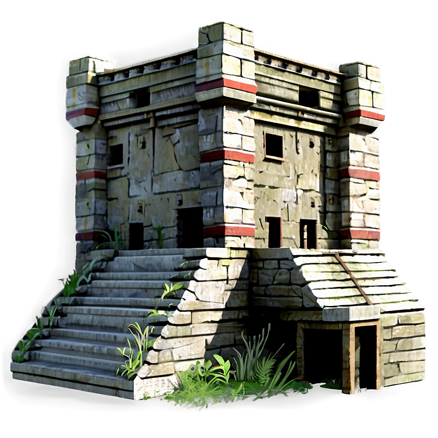 Military Fort Building Png Akx84 PNG image