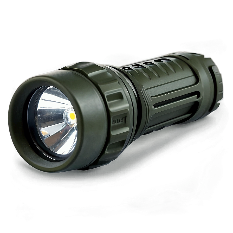 Military Grade Flashlight Png Jts28 PNG image