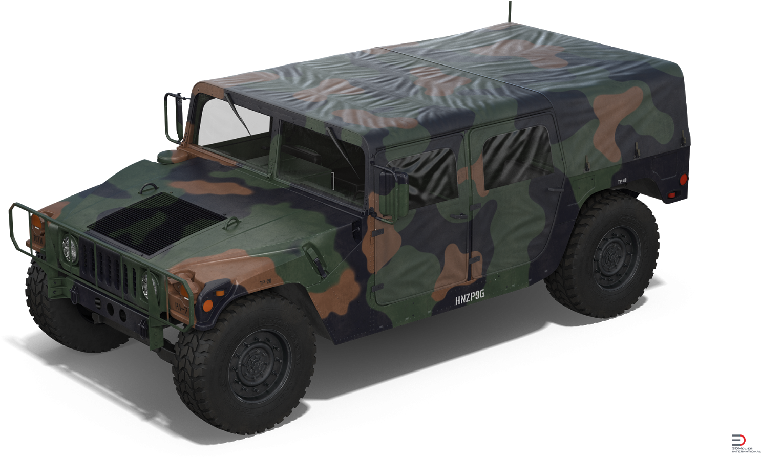 Military Hummer Camouflage Pattern PNG image