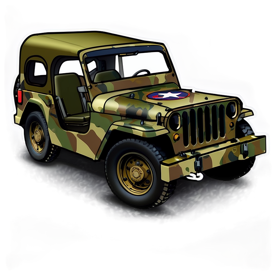 Military Jeep Icon Png Iyo77 PNG image