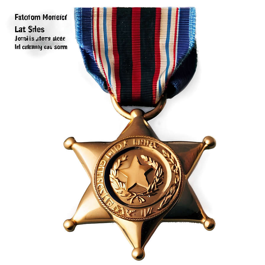 Military Medal Of Honor Png 06212024 PNG image