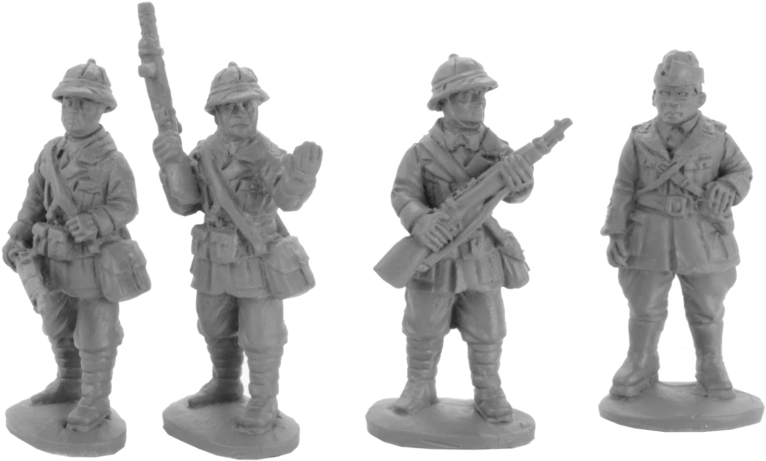 Military Miniature Figurines PNG image