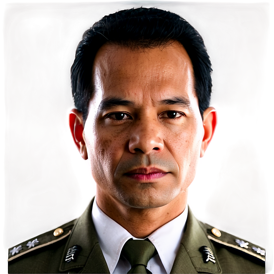 Military Officer Headshot Png 06252024 PNG image