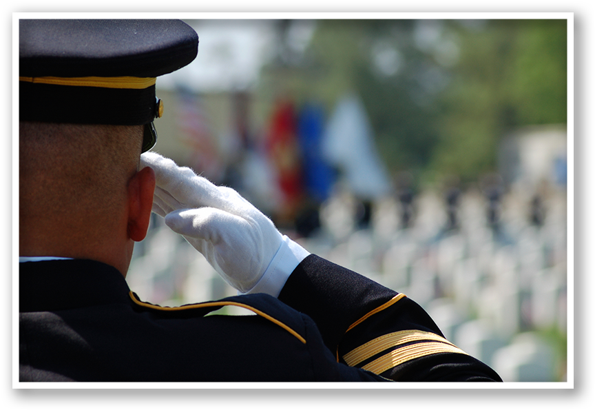 Military Salute Ceremony PNG image