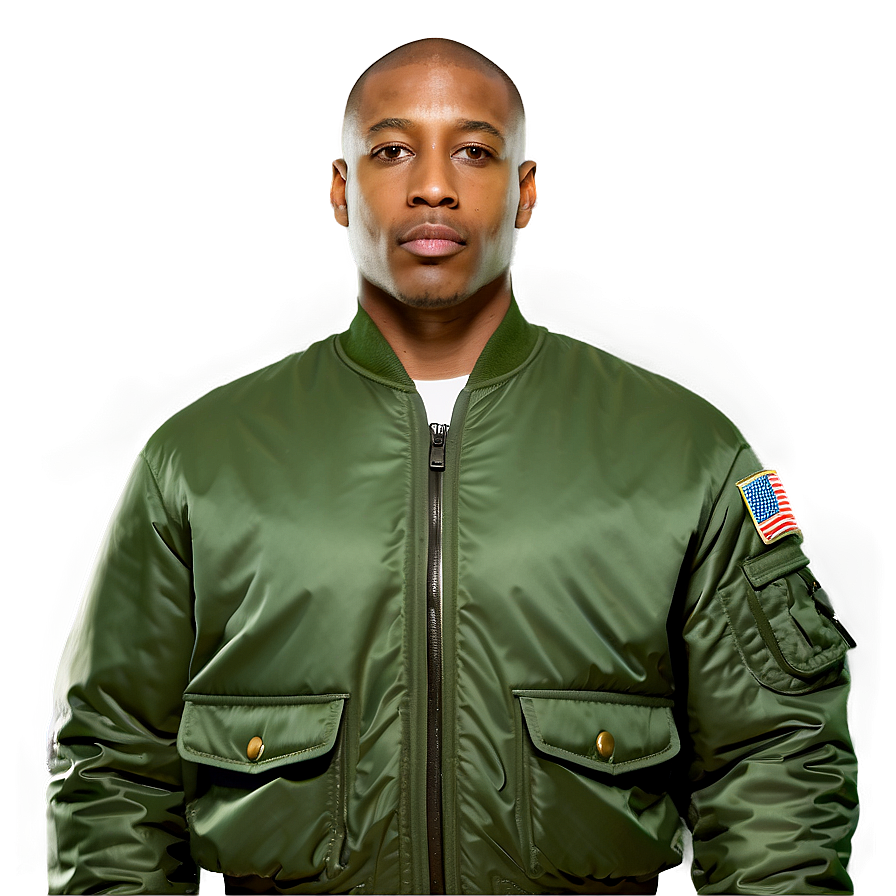 Military Style Bomber Png Dly PNG image