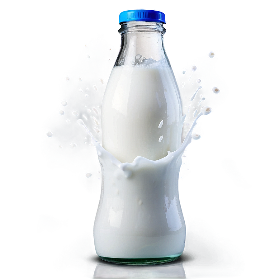 Milk Bottle Splash Png Apf PNG image