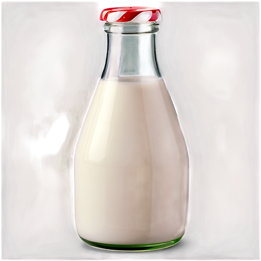 Milk Bottle With Label Png Jsb PNG image