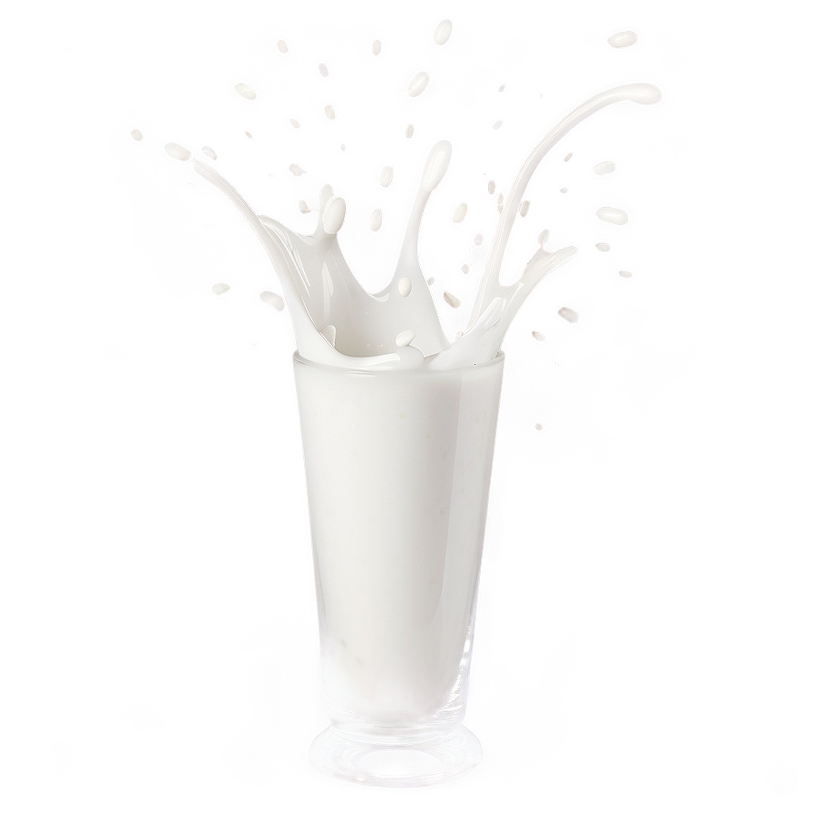 Milk Glass Splash Png 14 PNG image