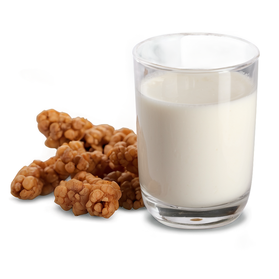 Milk In Glassware Png Muo PNG image