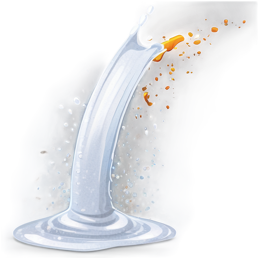 Milky White Splash Png 21 PNG image