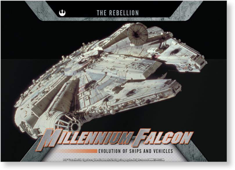 Millennium Falcon Evolutionof Shipsand Vehicles PNG image