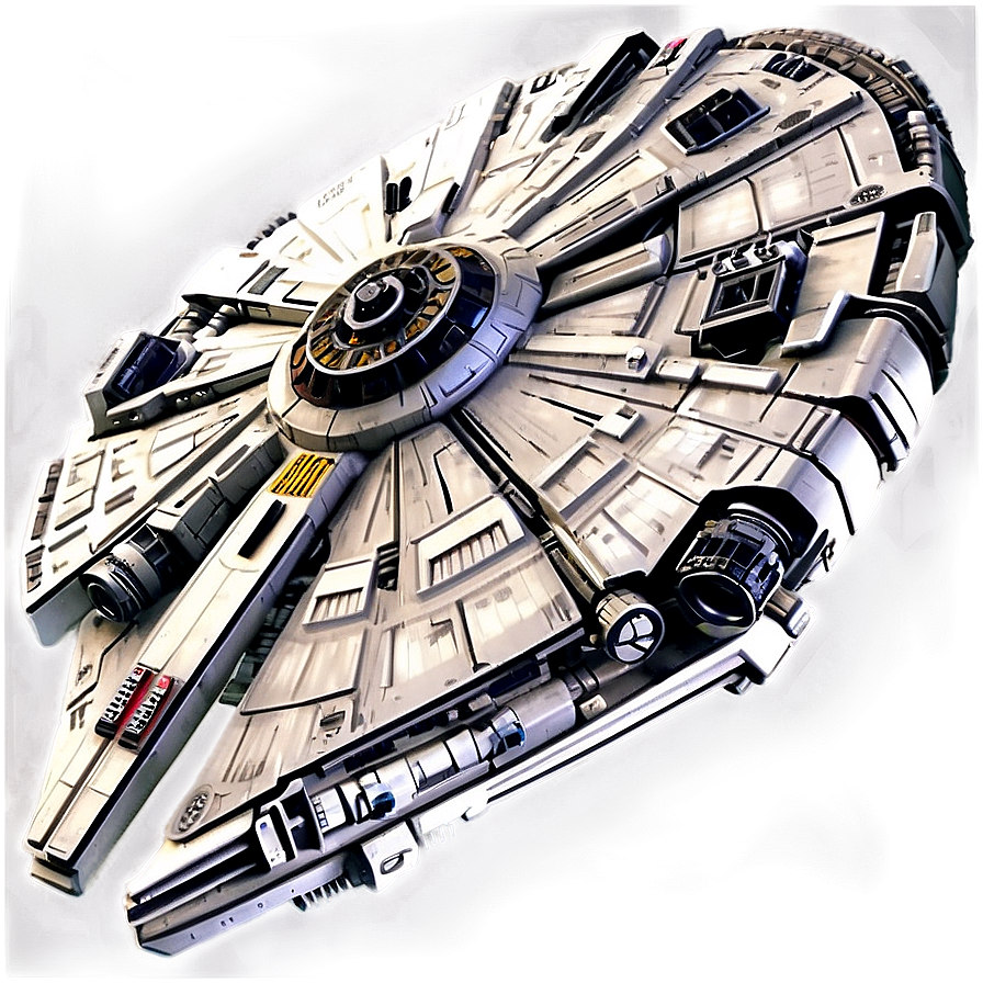 Millennium Falcon Movie Poster Png 06122024 PNG image