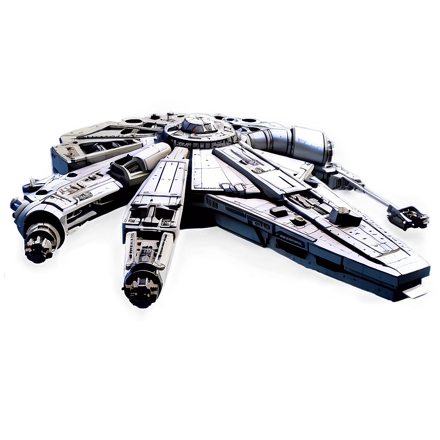 Millennium Falcon Repair Scene Png Nfj39 PNG image