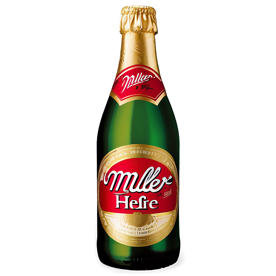 Miller High Life Champagne Bottle Png Hld PNG image