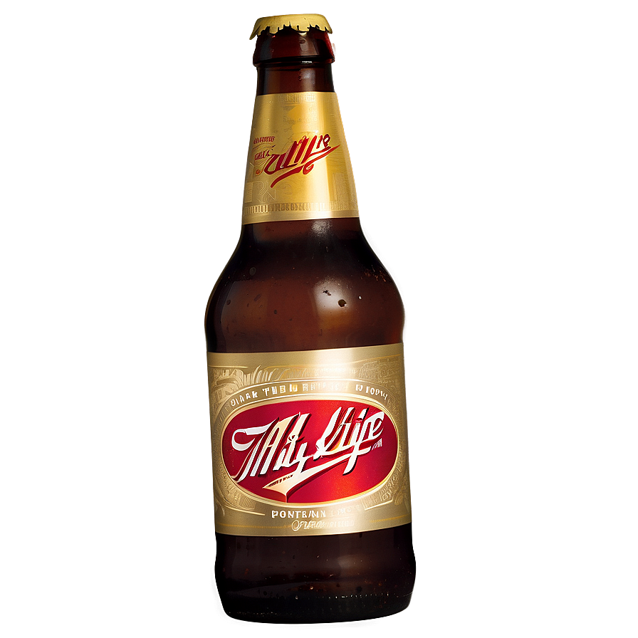 Miller High Life D PNG image