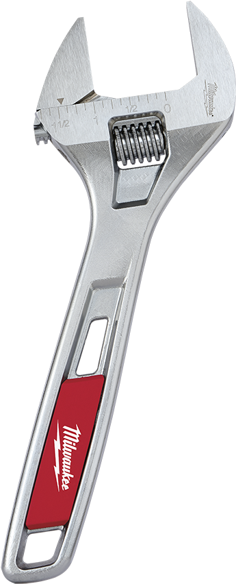 Milwaukee Adjustable Wrench Tool PNG image