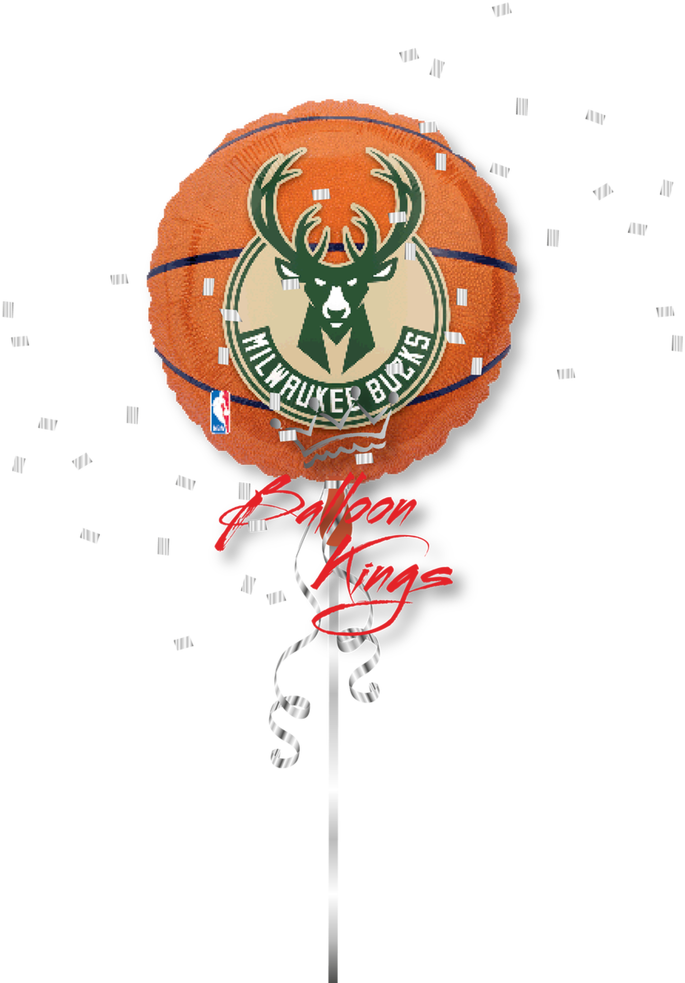 Milwaukee Bucks Balloon Art PNG image
