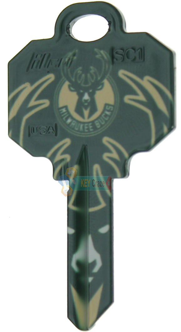 Milwaukee Bucks Logo Key Design PNG image