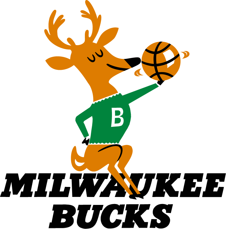 Milwaukee Bucks Mascot Basketball Logo PNG image