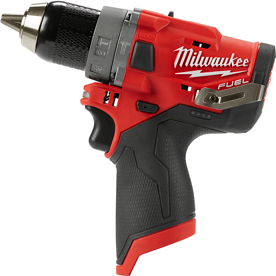 Milwaukee Fuel Cordless Drill PNG image