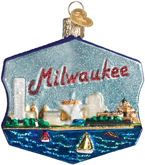 Milwaukee Sparkling Ornament PNG image